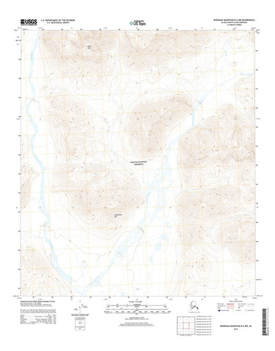 Misheguk Mountain B-4 NW, AK (2015, 25000-Scale) Preview 1
