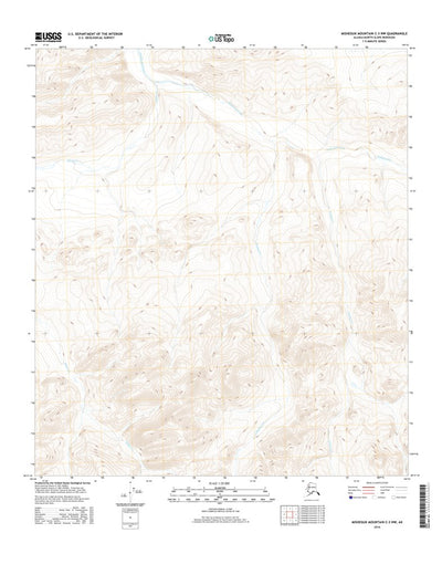 Misheguk Mountain C-3 NW, AK (2016, 25000-Scale) Preview 1