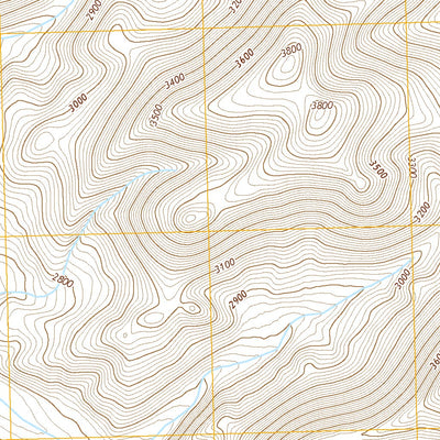 Misheguk Mountain C-3 NW, AK (2016, 25000-Scale) Preview 3