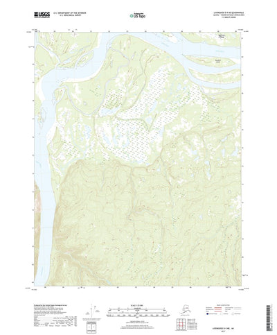 Livengood D-5 NE, AK (2017, 25000-Scale) Preview 1