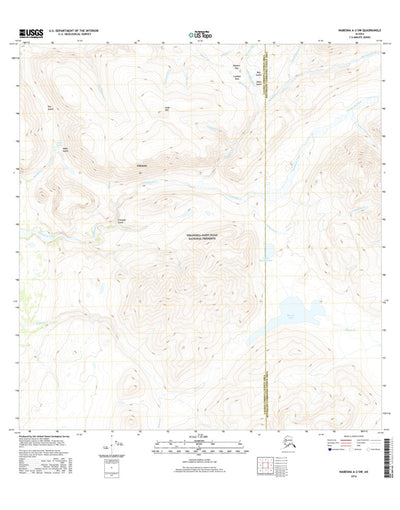 Nabesna A-2 SW, AK (2016, 25000-Scale) Preview 1
