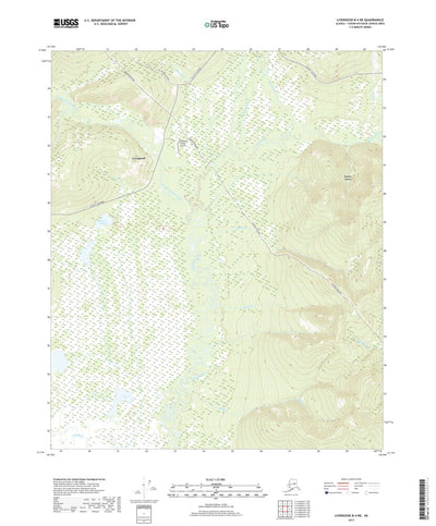 Livengood B-4 NE, AK (2017, 25000-Scale) Preview 1