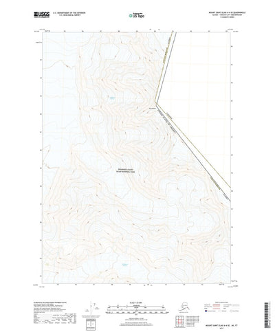 Mount Saint Elias A-4 SE, AK (2017, 25000-Scale) Preview 1