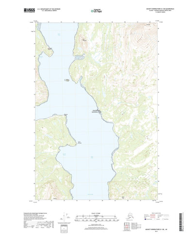 Mount Fairweather D-1 NE, AK (2017, 25000-Scale) Preview 1