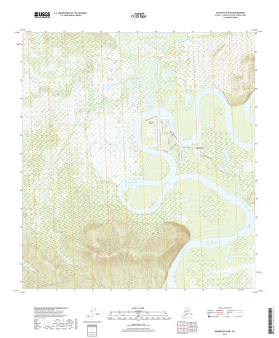 McGrath D-6 NE, AK (2019, 25000-Scale) Preview 1