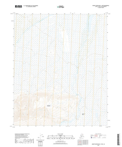 Mount Michelson C-1 NW, AK (2018, 25000-Scale) Preview 1