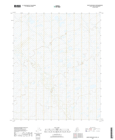 Mount Michelson D-5 NW, AK (2018, 25000-Scale) Preview 1