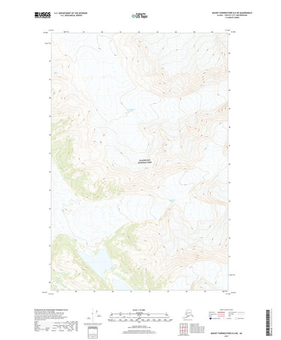 Mount Fairweather D-6 NE, AK (2017, 25000-Scale) Preview 1