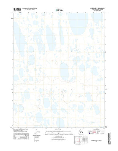 Meade River C-4 SW, AK (2014, 25000-Scale) Preview 1