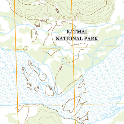 Mount Katmai C-4 SE, AK (2019, 25000-Scale) Preview 2