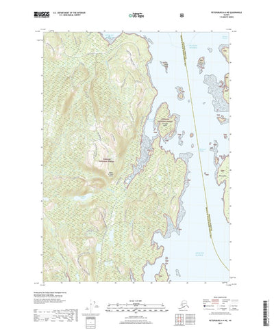 Petersburg A-4 NE, AK (2017, 25000-Scale) Preview 1