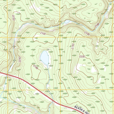 Nabesna D-1 SW, AK (2016, 25000-Scale) Preview 3
