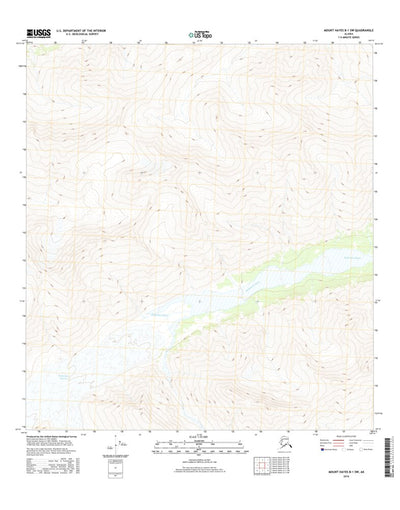 Mount Hayes B-1 SW, AK (2016, 25000-Scale) Preview 1