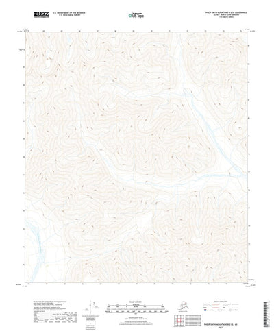 Philip Smith Mountains B-2 SE, AK (2017, 25000-Scale) Preview 1