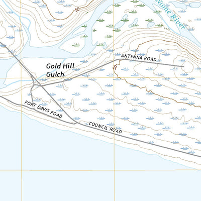 Nome B-1 NW, AK (2017, 25000-Scale) Preview 3