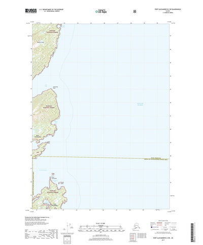 Port Alexander B-2 SW, AK (2017, 25000-Scale) Preview 1