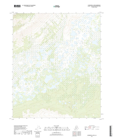 Livengood A-4 NW, AK (2017, 25000-Scale) Preview 1