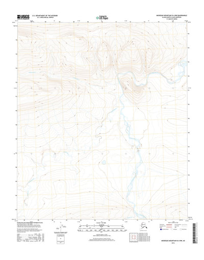 Misheguk Mountain D-4 NW, AK (2016, 25000-Scale) Preview 1