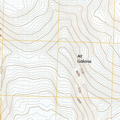 Mount Hayes B-3 SE, AK (2016, 25000-Scale) Preview 3