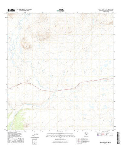 Mount Hayes A-6 SW, AK (2016, 25000-Scale) Preview 1