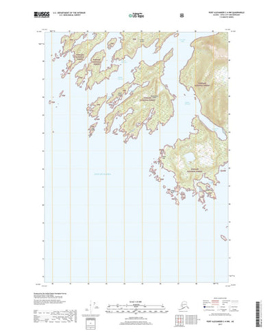 Port Alexander C-4 NW, AK (2017, 25000-Scale) Preview 1