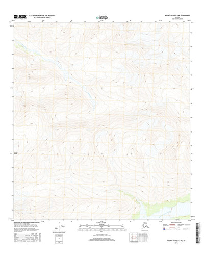 Mount Hayes B-2 NE, AK (2016, 25000-Scale) Preview 1