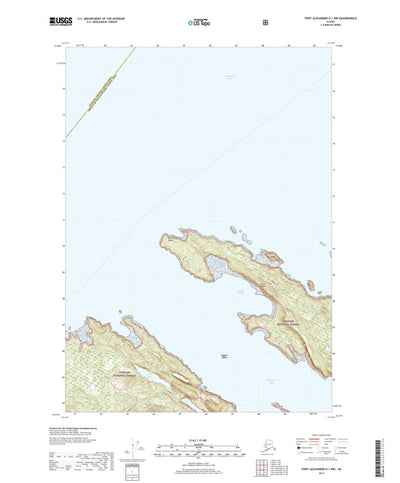 Port Alexander D-1 NW, AK (2017, 25000-Scale) Preview 1