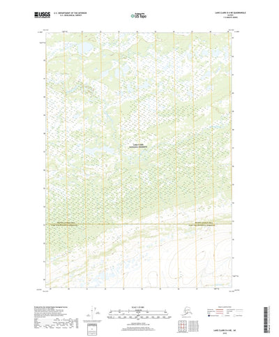 Lake Clark D-4 NE, AK (2018, 25000-Scale) Preview 1