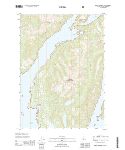 Port Alexander C-4 NE, AK (2017, 25000-Scale) Preview 1