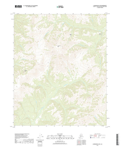 Livengood B-6 SW, AK (2017, 25000-Scale) Preview 1