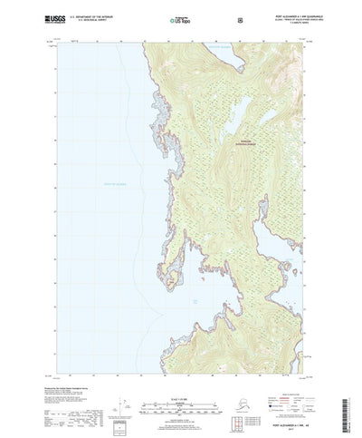 Port Alexander A-1 NW, AK (2017, 25000-Scale) Preview 1
