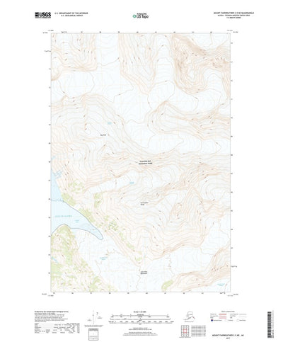 Mount Fairweather C-5 NE, AK (2017, 25000-Scale) Preview 1