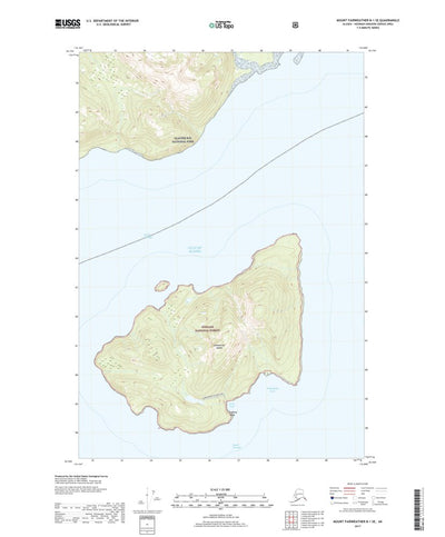 Mount Fairweather B-1 SE, AK (2017, 25000-Scale) Preview 1