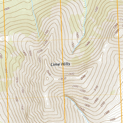 Lime Hills B-7 SW, AK (2019, 25000-Scale) Preview 3