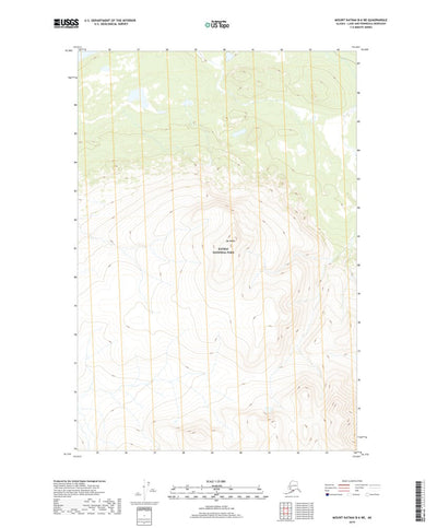 Mount Katmai B-6 NE, AK (2019, 25000-Scale) Preview 1