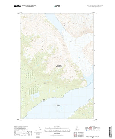 Mount Fairweather C-5 NW, AK (2017, 25000-Scale) Preview 1