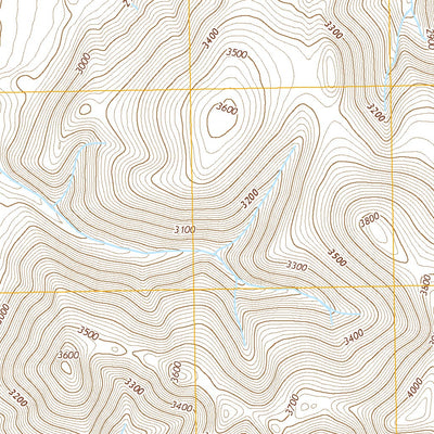 Misheguk Mountain C-2 NW, AK (2016, 25000-Scale) Preview 3