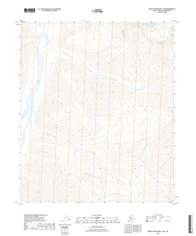 Mount Michelson A-1 NW, AK (2018, 25000-Scale) Preview 1