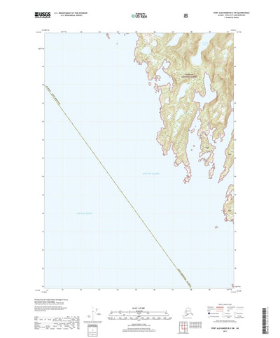 Port Alexander B-3 SW, AK (2017, 25000-Scale) Preview 1