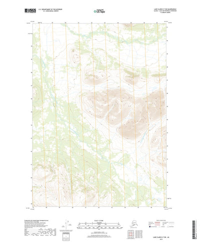 Lake Clark D-7 SW, AK (2019, 25000-Scale) Preview 1