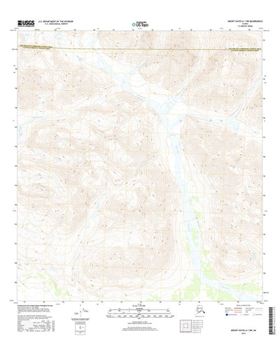 Mount Hayes A-1 SW, AK (2016, 25000-Scale) Preview 1