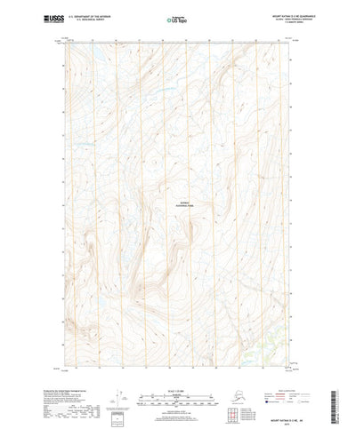 Mount Katmai D-2 NE, AK (2019, 25000-Scale) Preview 1