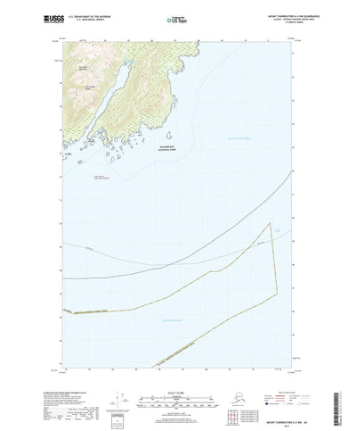 Mount Fairweather A-2 NW, AK (2017, 25000-Scale) Preview 1