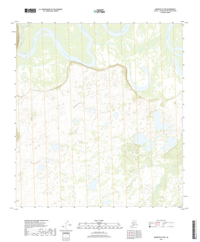 McGrath D-5 NE, AK (2019, 25000-Scale) Preview 1