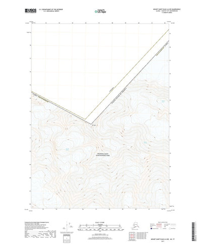 Mount Saint Elias A-6 NE, AK (2017, 25000-Scale) Preview 1