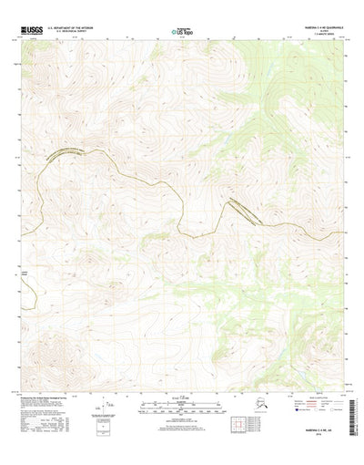 Nabesna C-4 NE, AK (2016, 25000-Scale) Preview 1