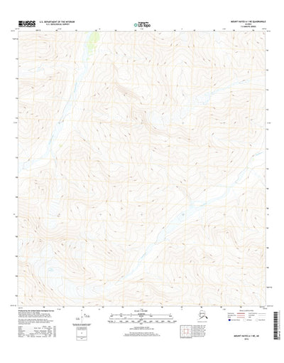 Mount Hayes A-1 NE, AK (2016, 25000-Scale) Preview 1