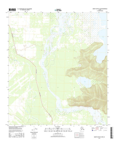 Mount Hayes D-2 NW, AK (2016, 25000-Scale) Preview 1