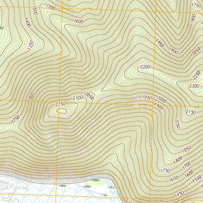 Mount Hayes D-2 NW, AK (2016, 25000-Scale) Preview 3