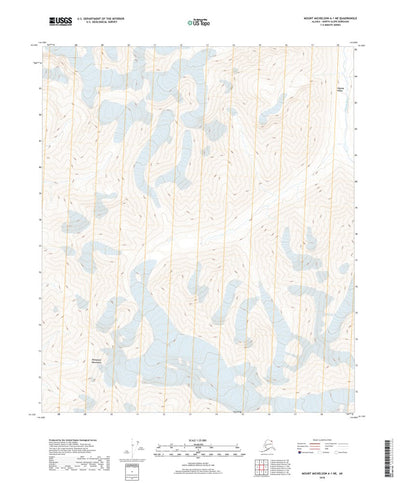 Mount Michelson A-1 NE, AK (2018, 25000-Scale) Preview 1